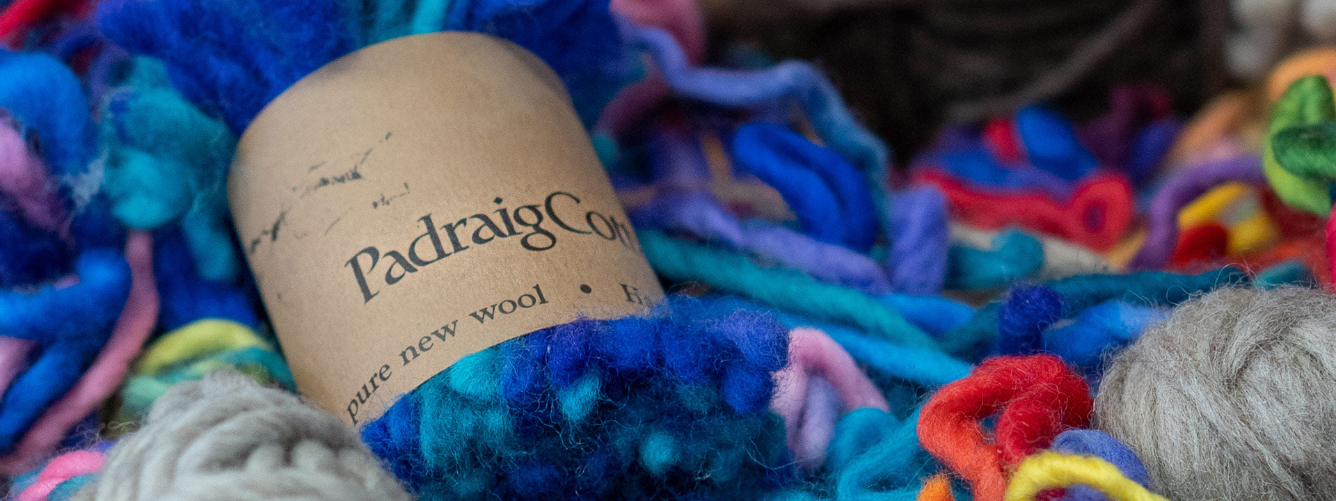 Close up of Padraig Cottage wool